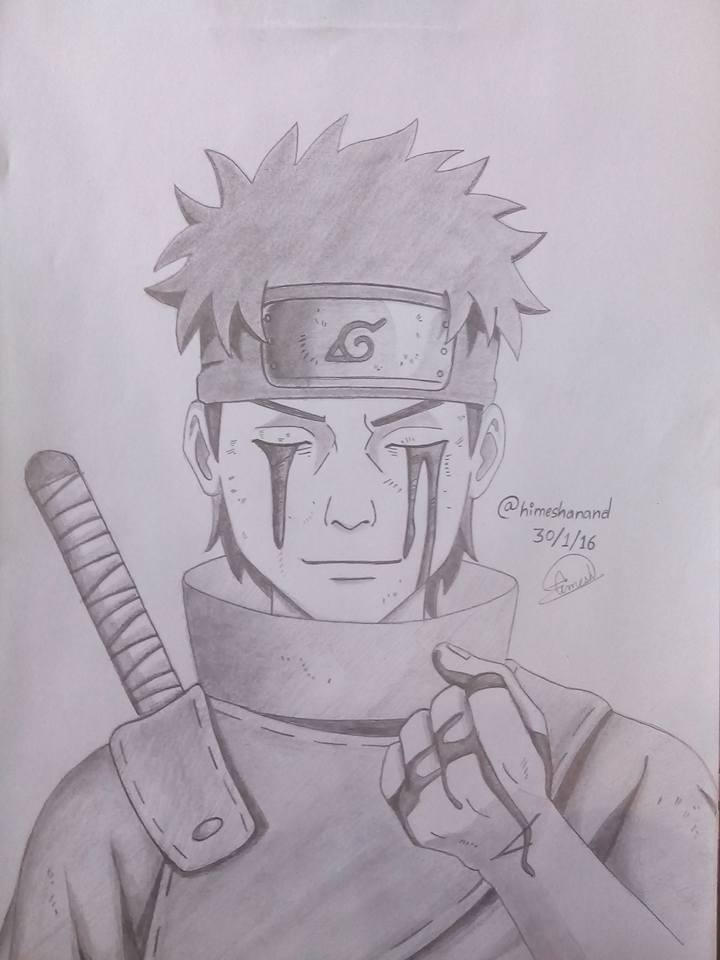 Uchiha Shisui Drawing Beautiful Image