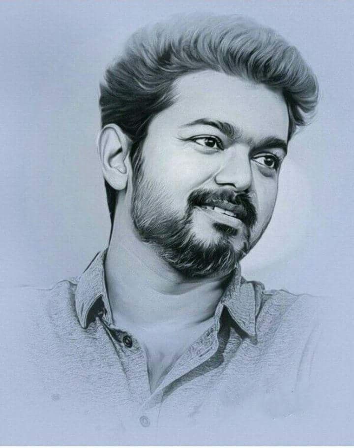 Vijay Drawing Picture