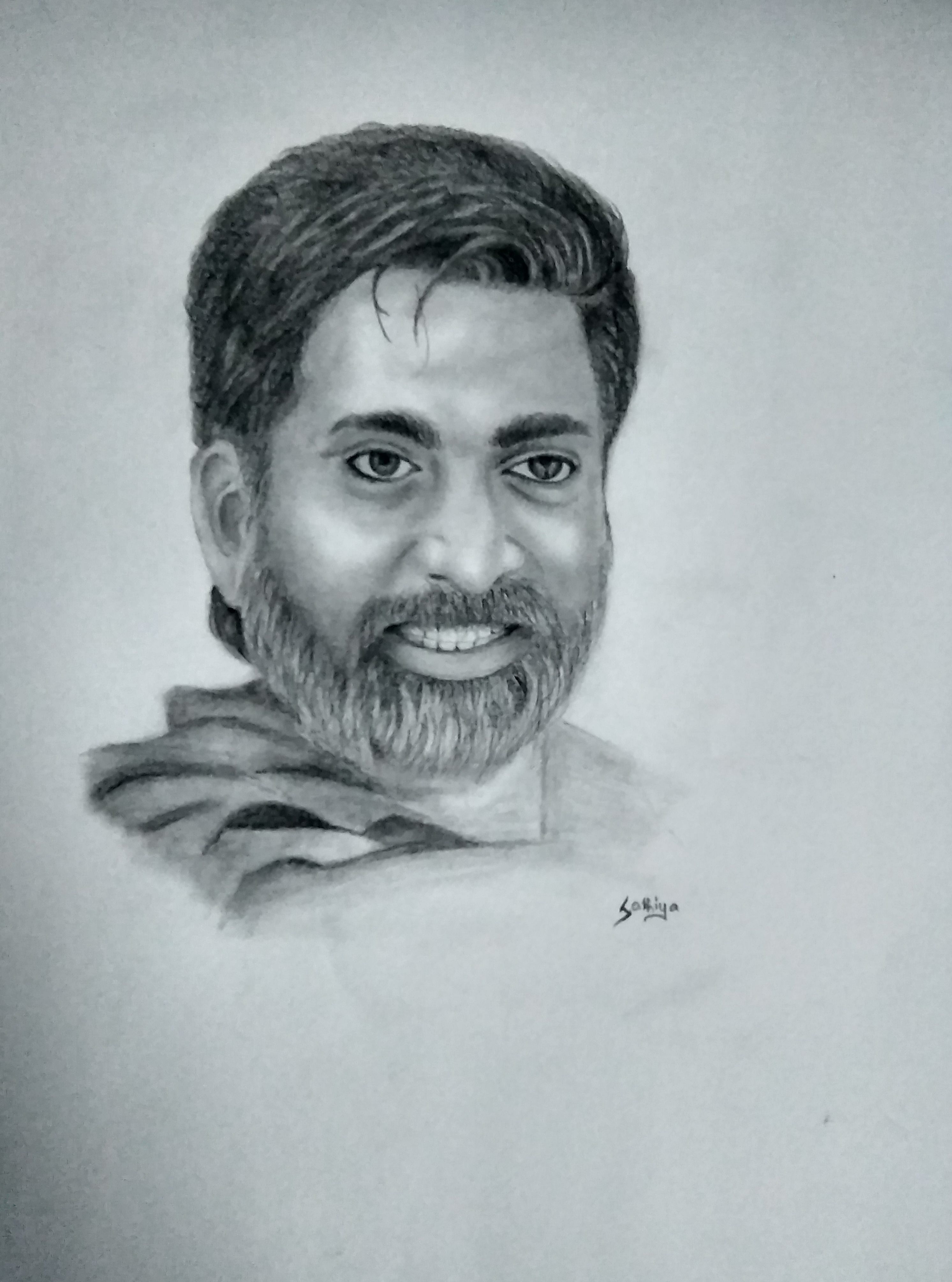 Vijay Sethupathi Drawing Best