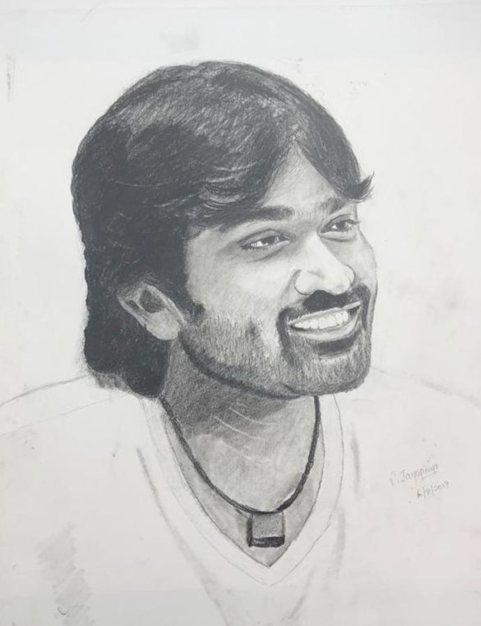 Vijay Sethupathi Drawing Pics