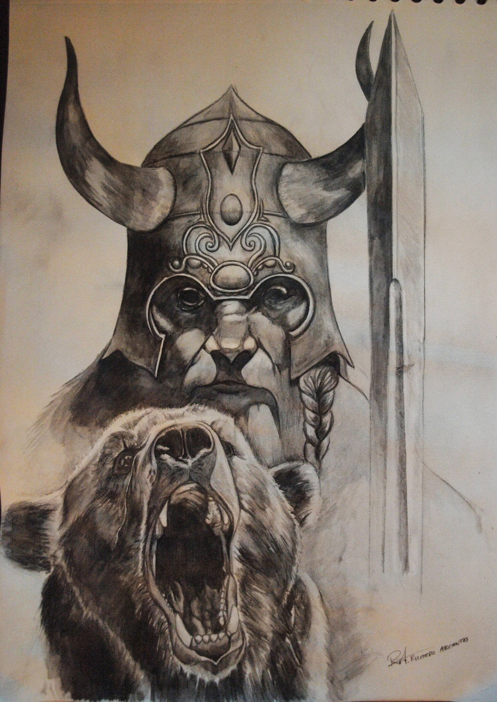 Vikings Drawing Beautiful Image