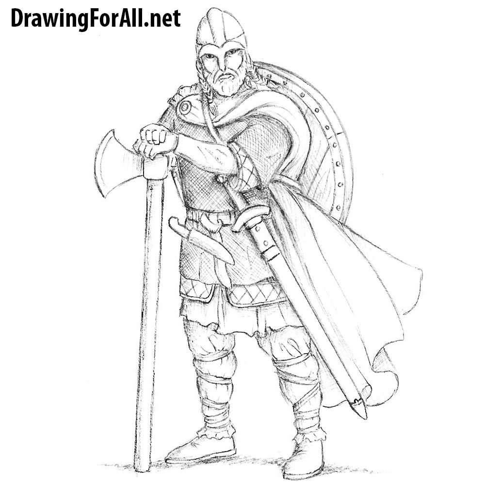 Vikings Drawing Photo
