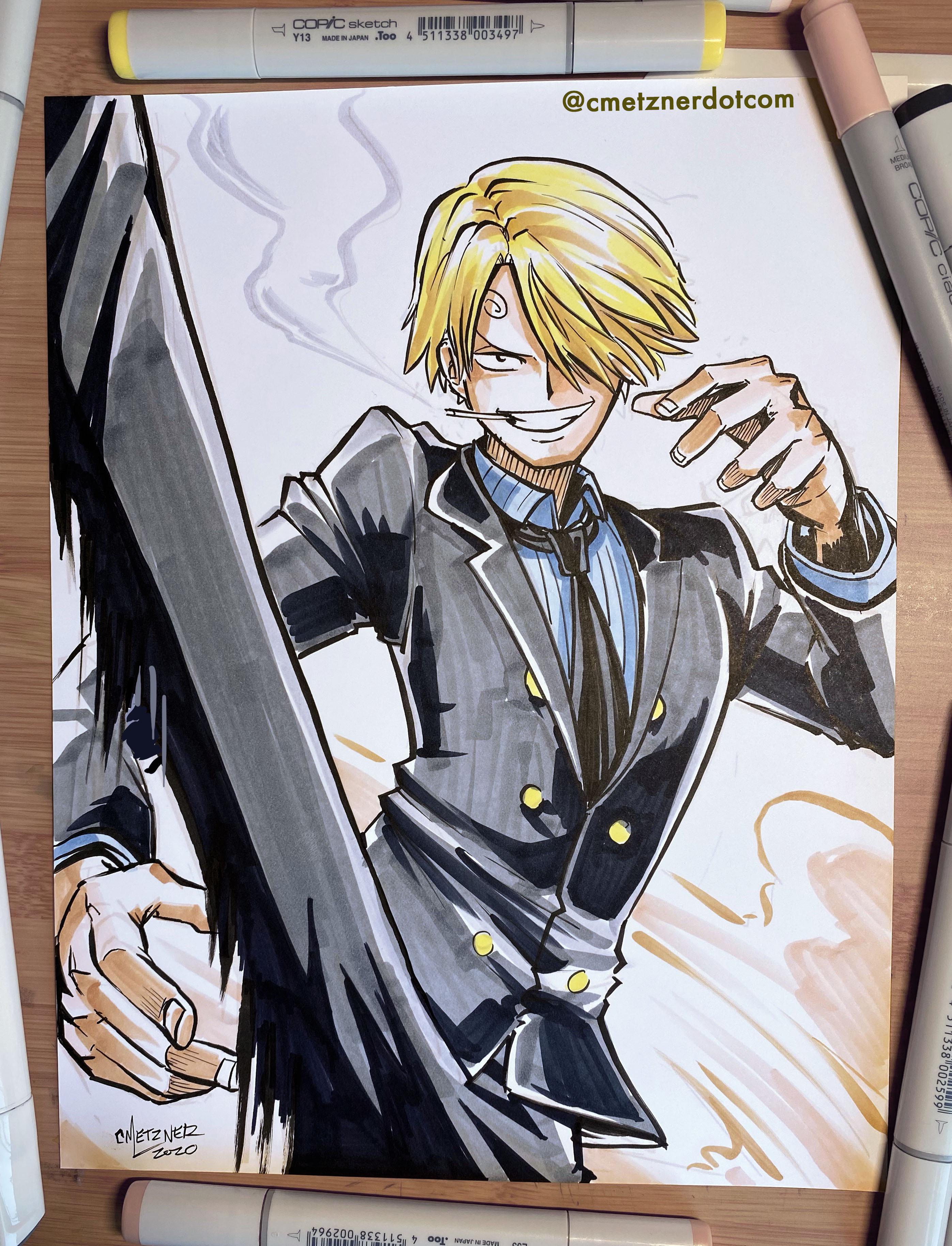 Vinsmoke Sanji Drawing Pics