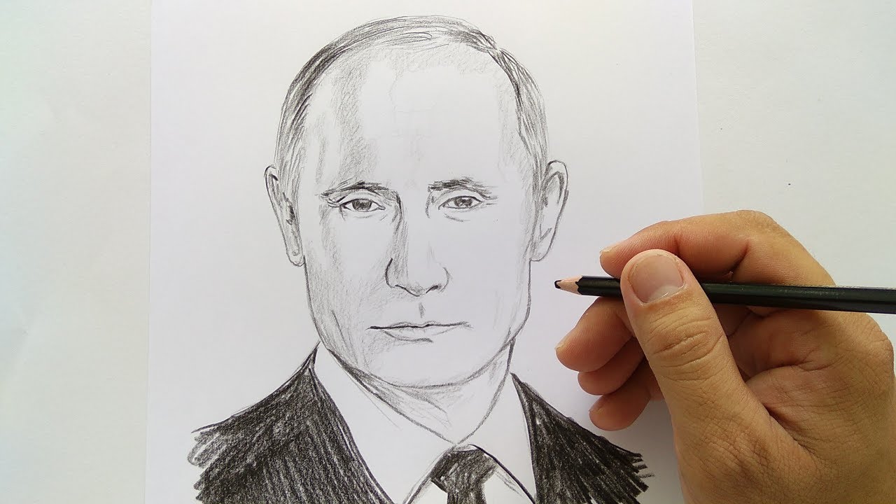 Vladimir Putin Drawing Best