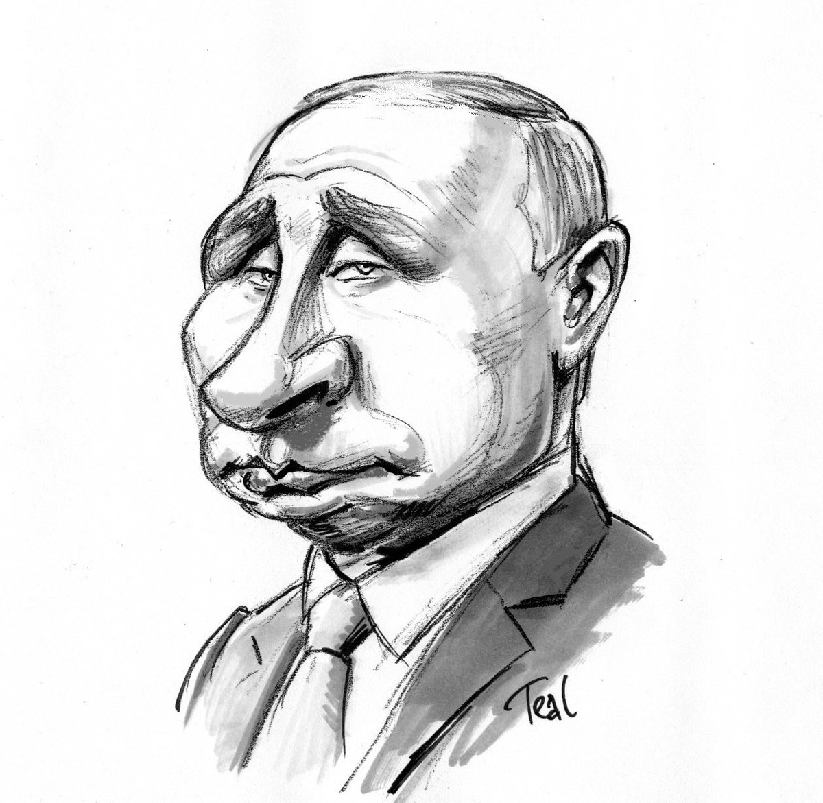 Vladimir Putin Drawing Picture