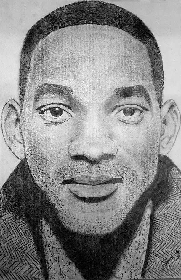 Will Smith Sketch Drawing