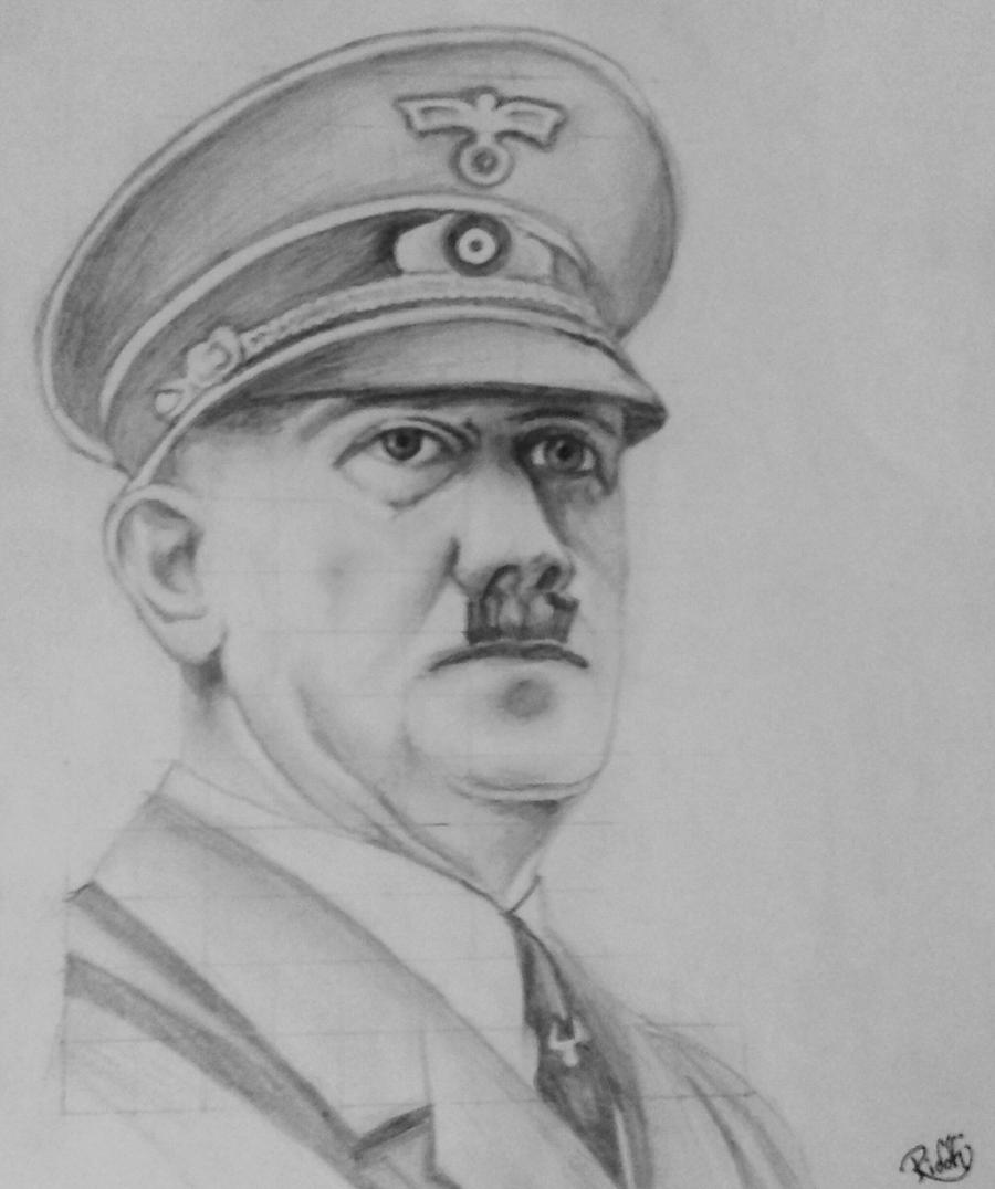 Adolf Hitler Drawing Image