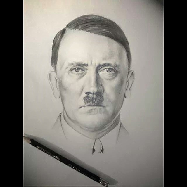Hitler Pencil Sketch