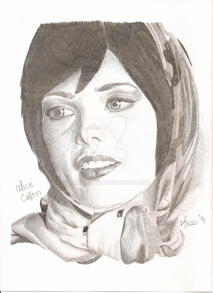 Alice Cullen Drawing Art