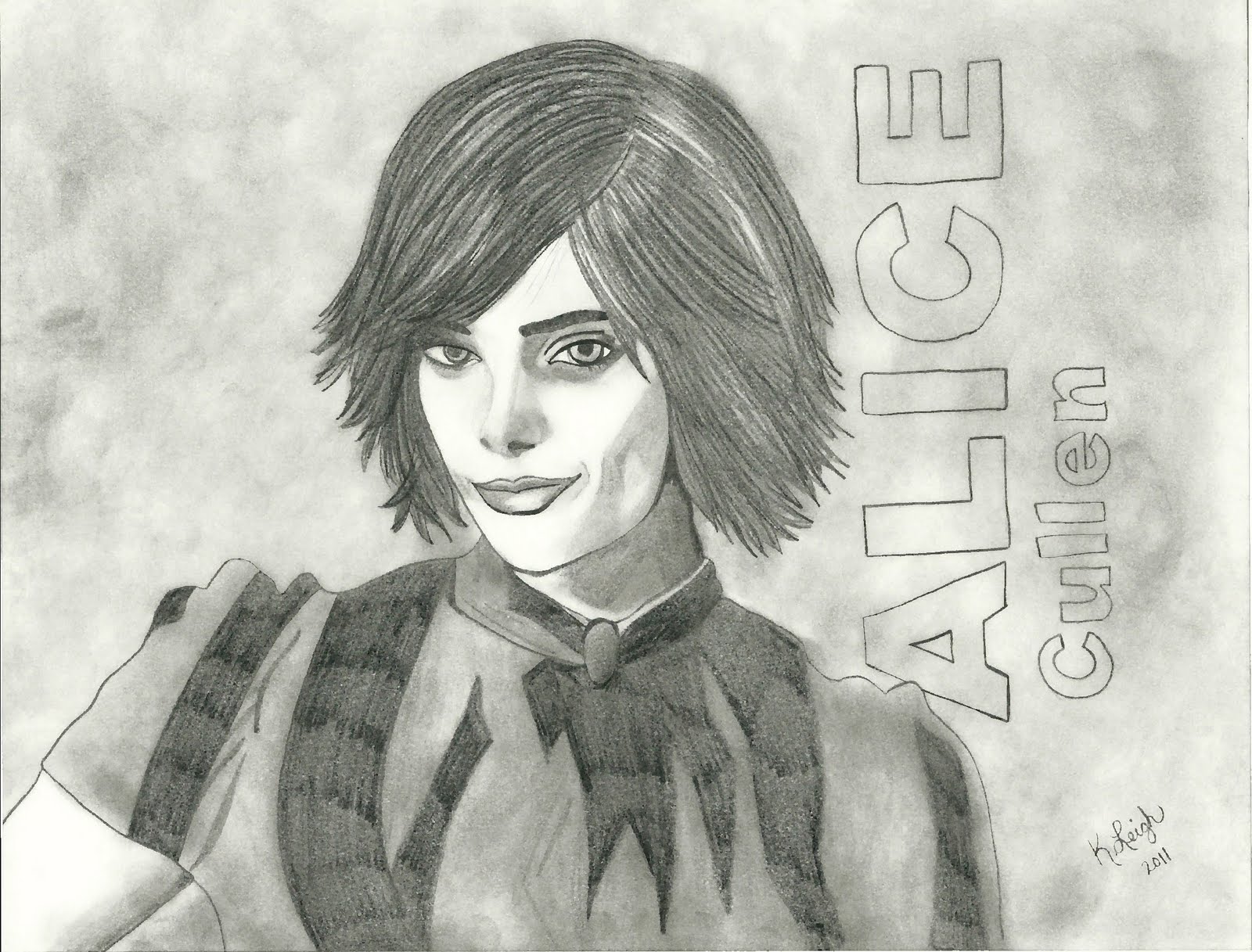 Alice Cullen Drawing Picture