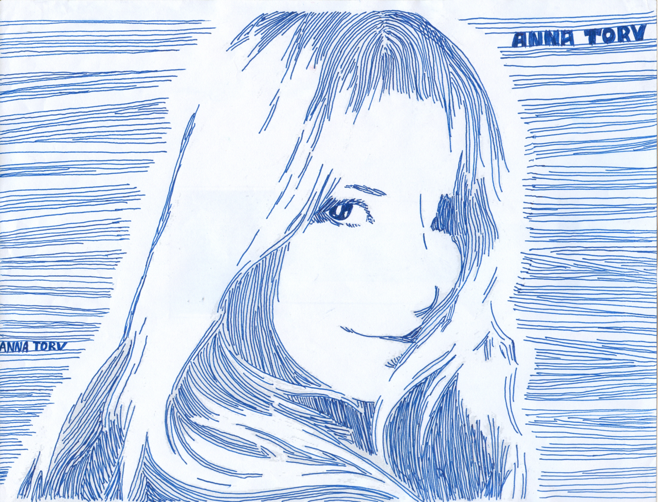 Anna Torv Drawing