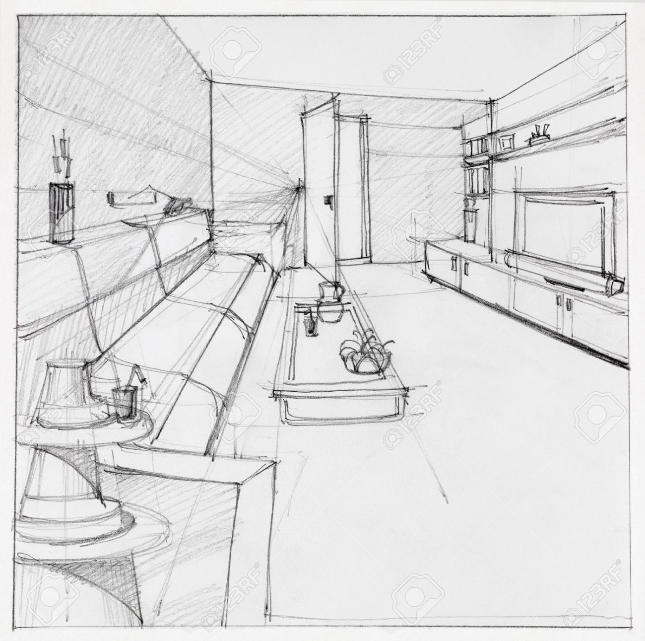 Apartment Drawing Pic