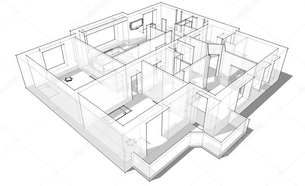 Apartment Drawing Picture