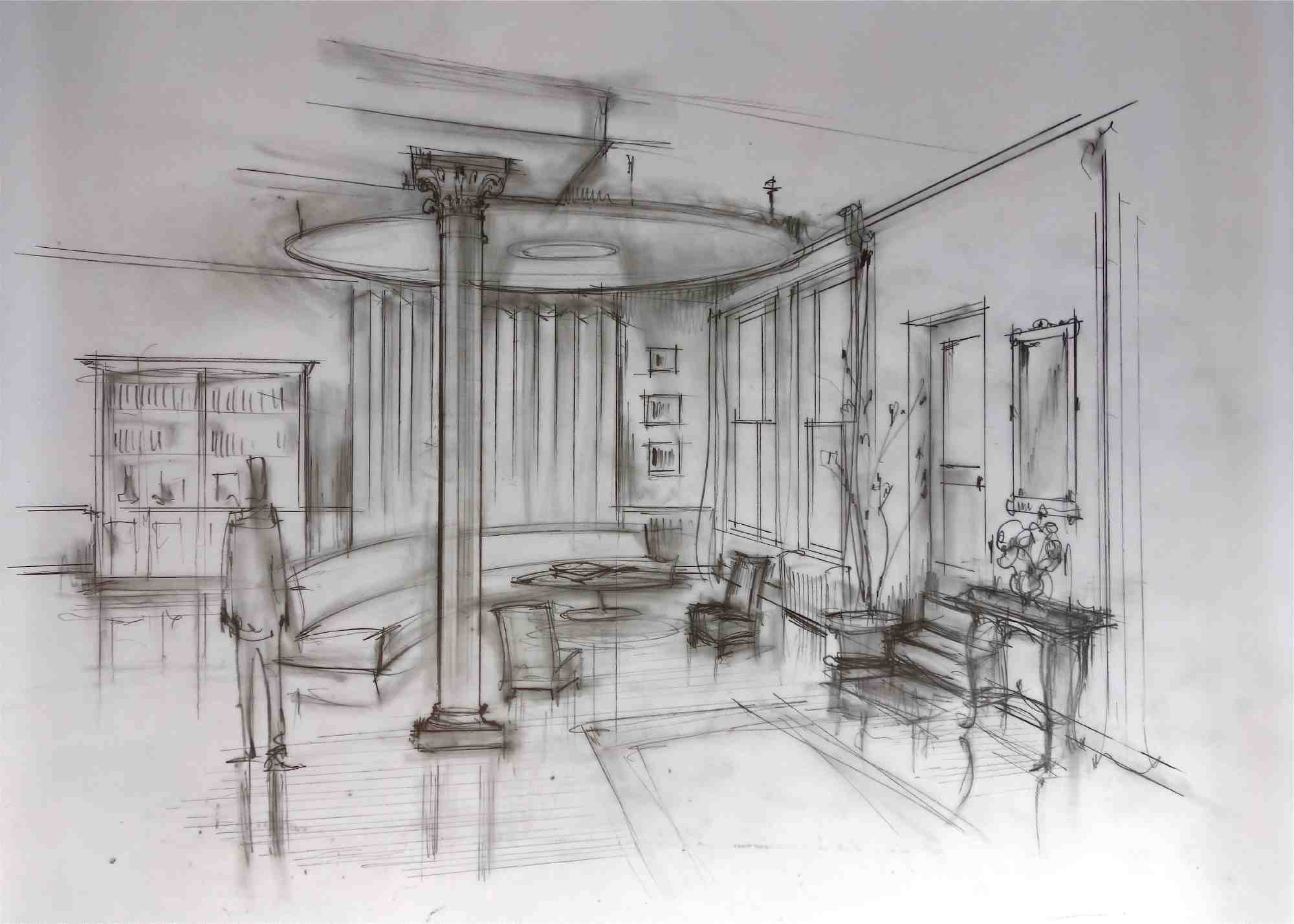 Apartment Drawing Realistic
