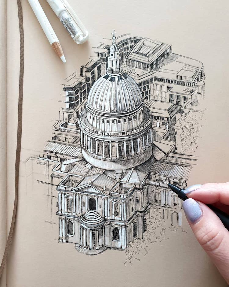Architecture Art Drawing