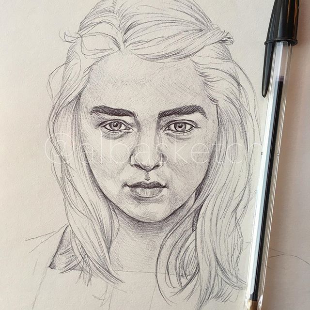 Arya Stark Art Drawing