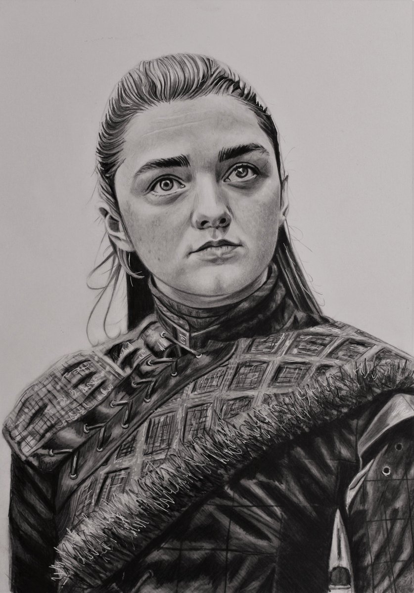 Arya Stark Drawing Realistic