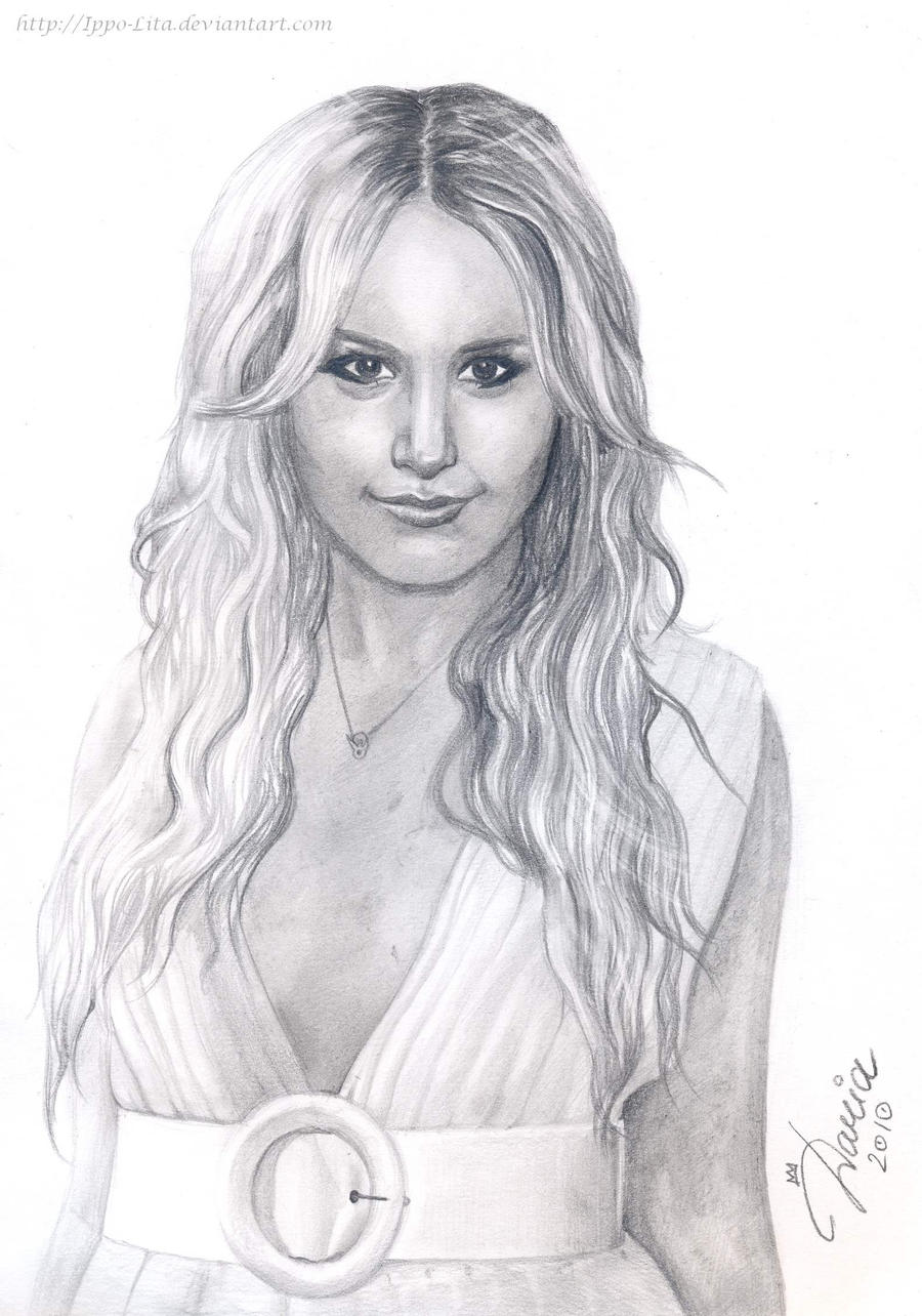 Ashley Tisdale Drawing Pic