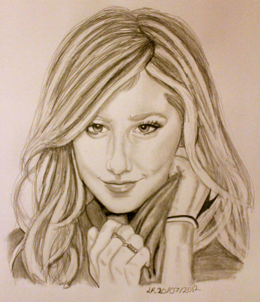 Ashley Tisdale Drawing Picture