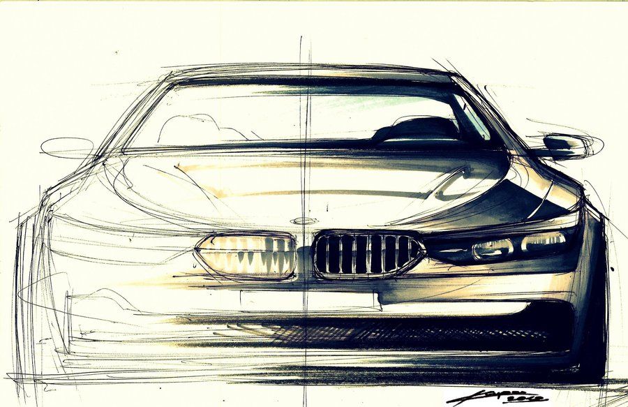 BMW Drawing Image