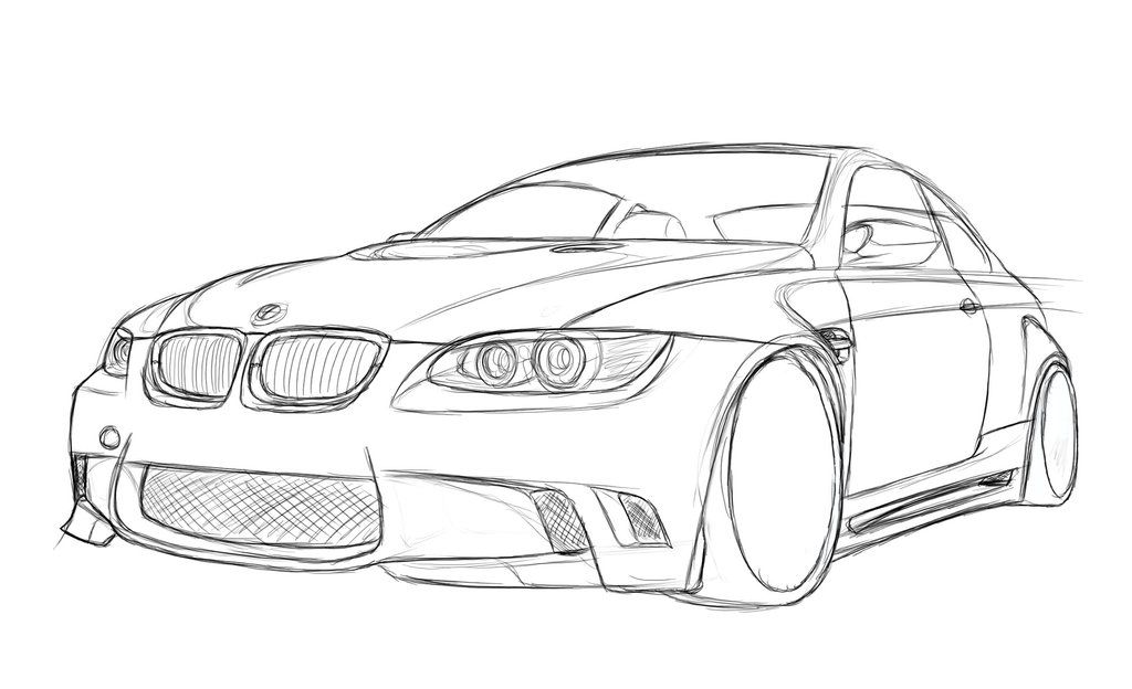 BMW Drawing Photos