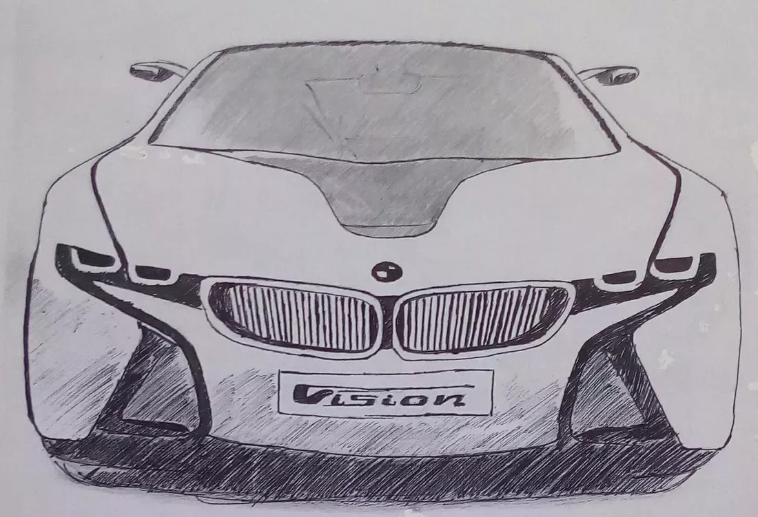 BMW Drawing Pic