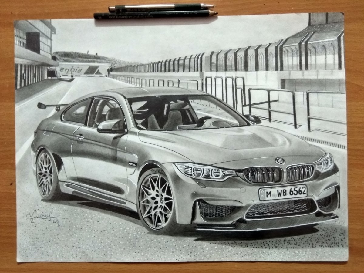BMW Drawing Pics