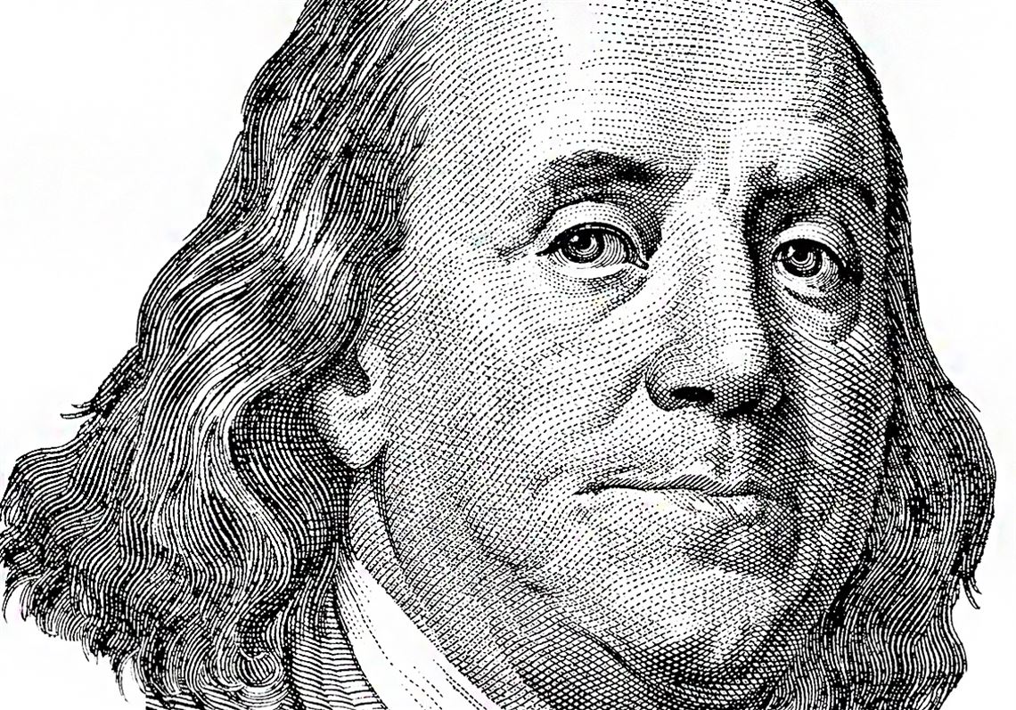 Benjamin Franklin Drawing Sketch