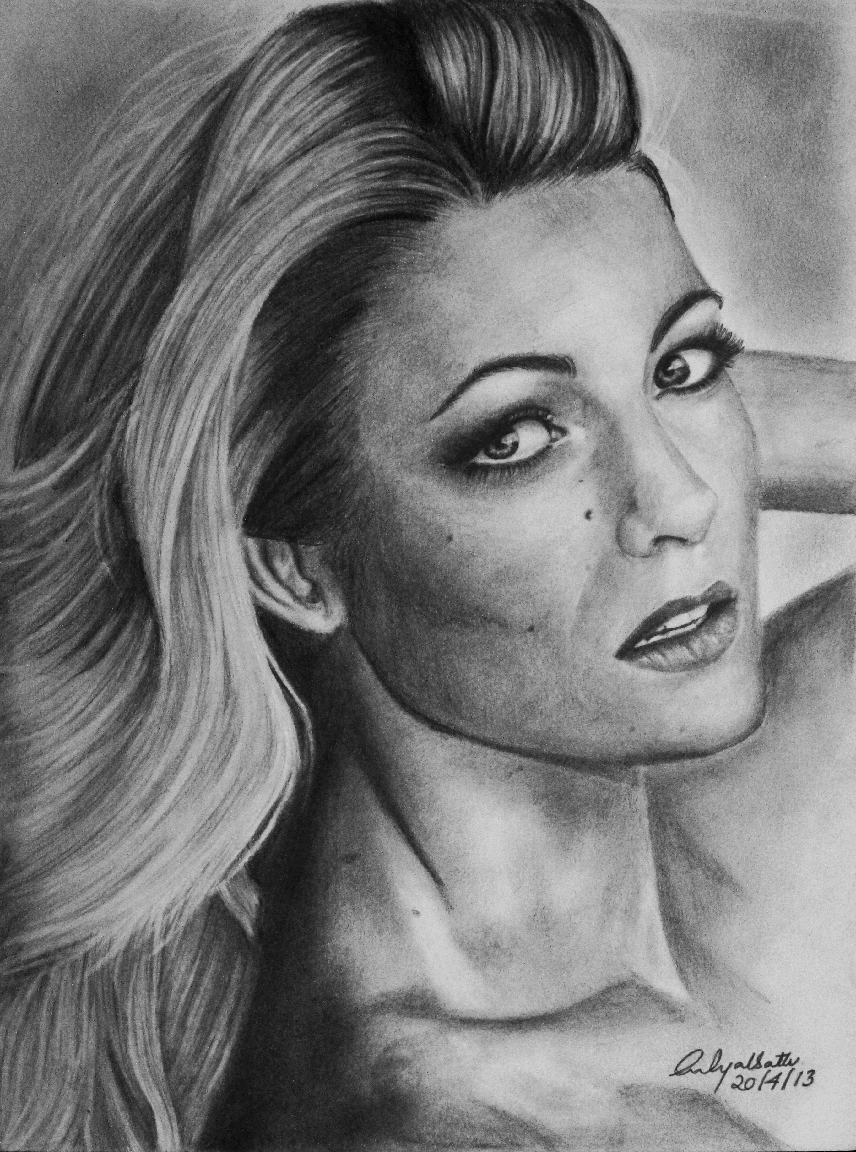 Blake Lively Drawing Art