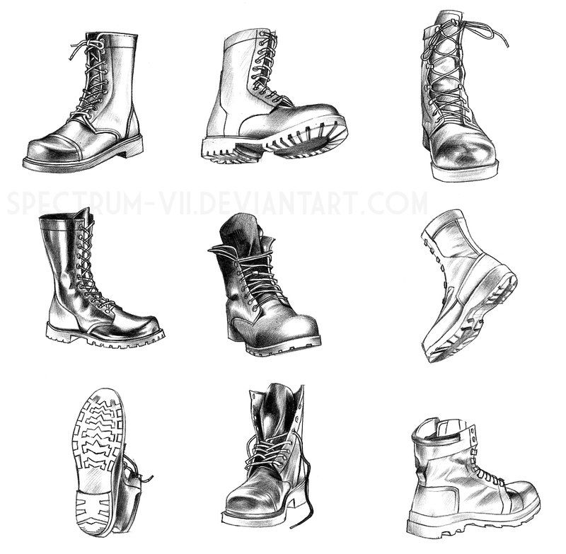 Boot Drawing Amazing