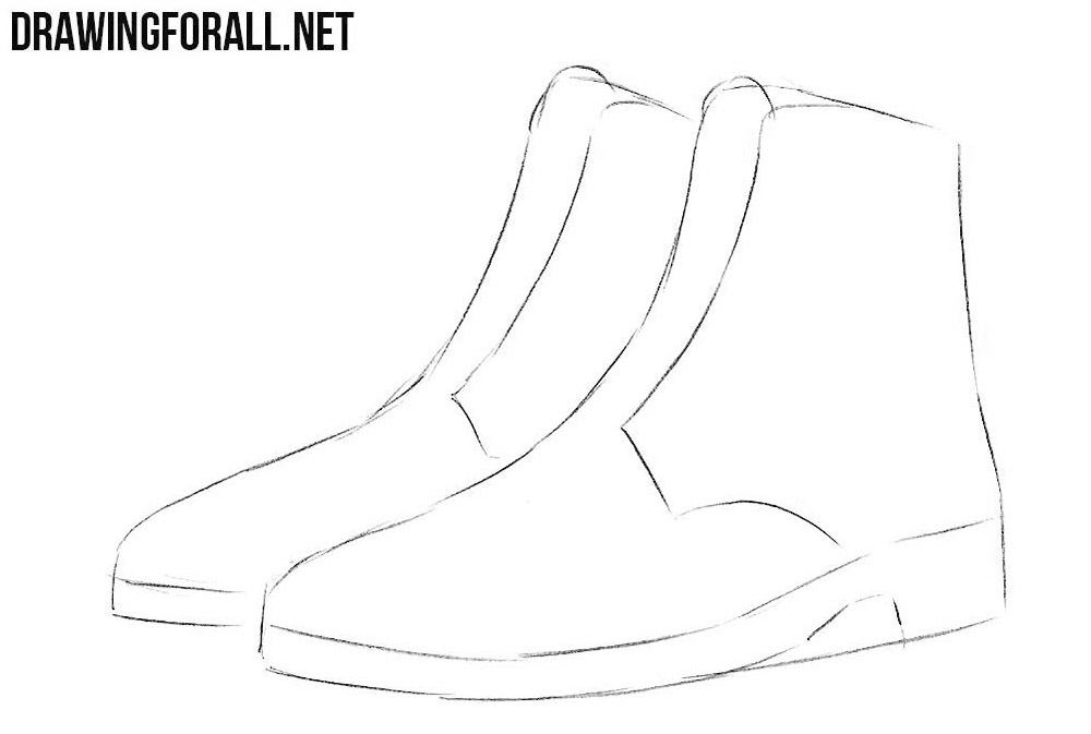 Boot Drawing Image