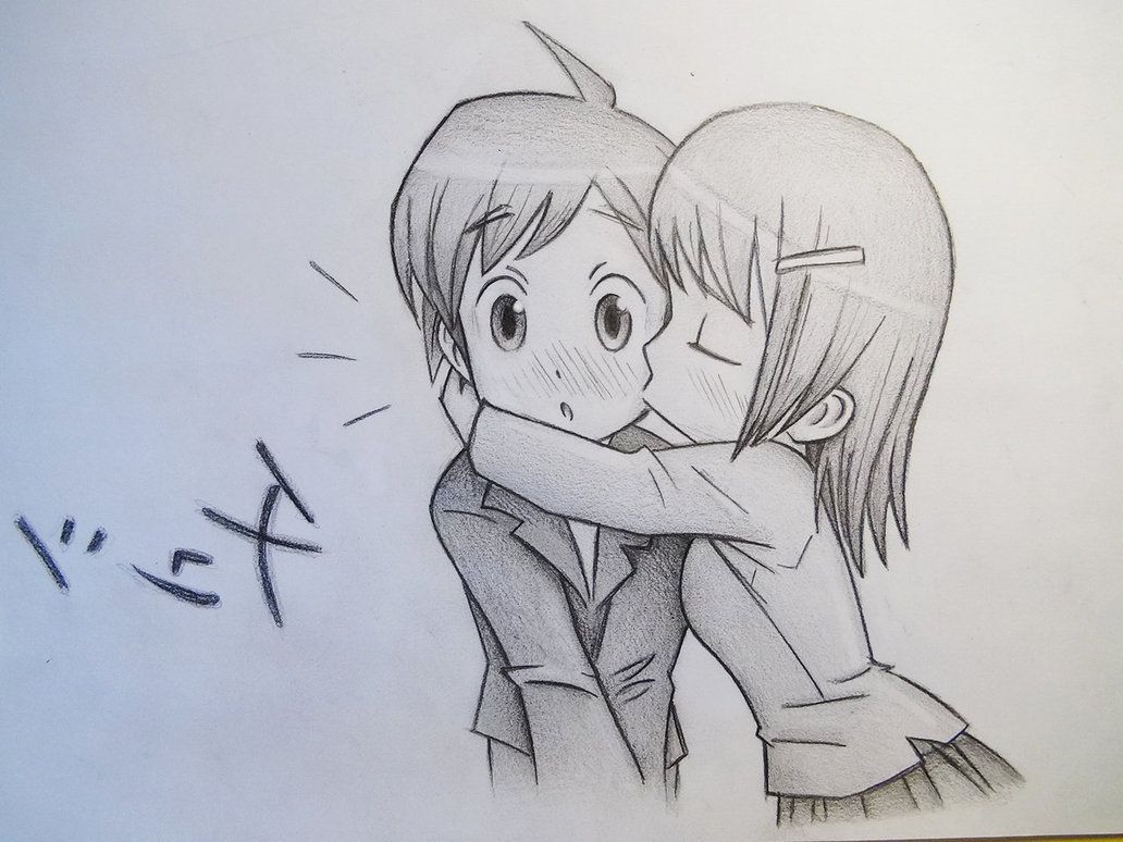 Boy And Girl Drawing Beautiful Image
