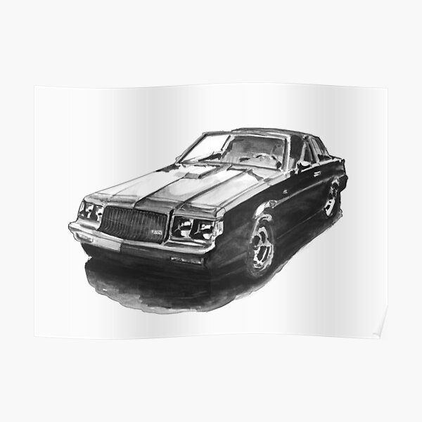 Buick Grand National Drawing Amazing