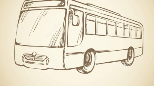 Bus Drawing High-Quality