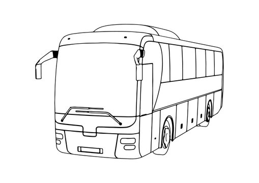 Bus Drawing Photo