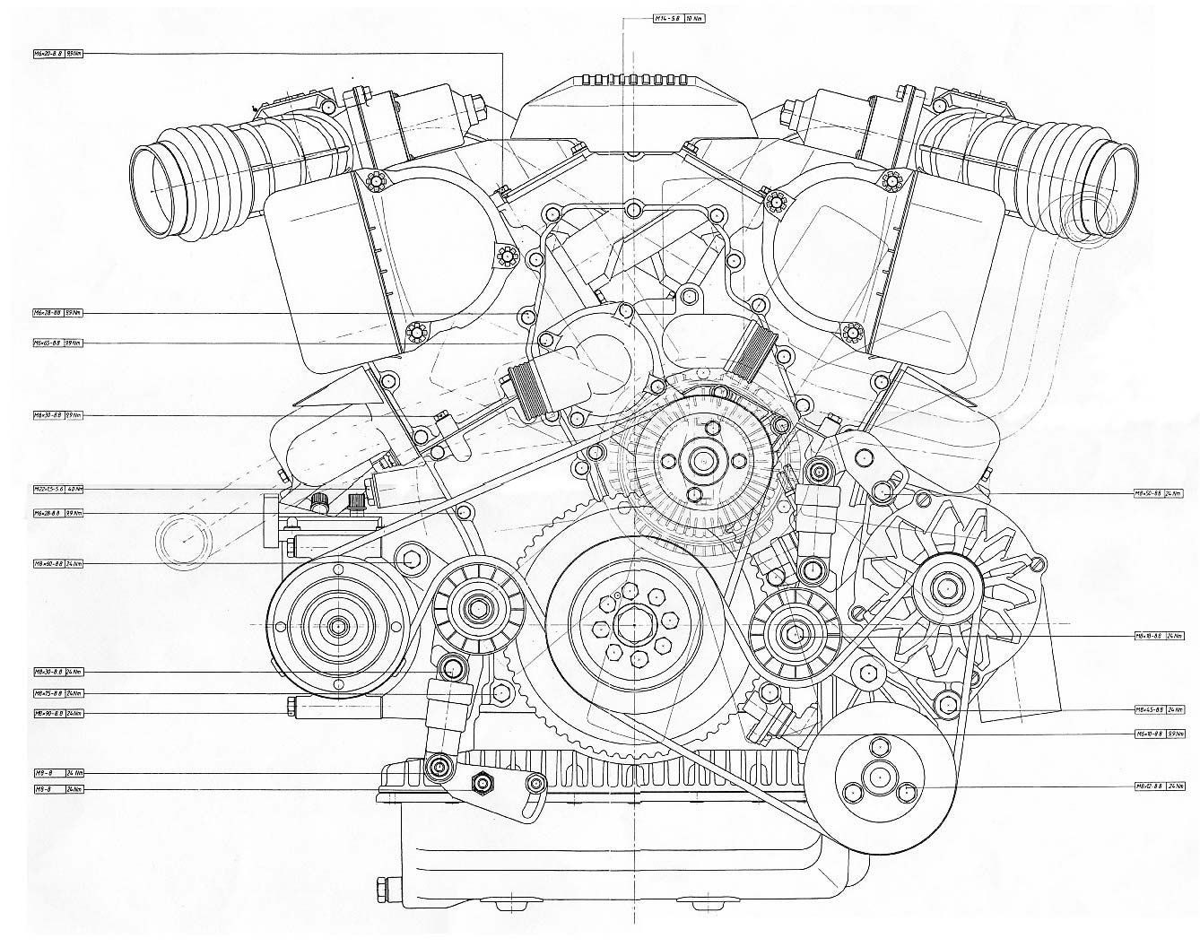 Car Engineering Drawing Image