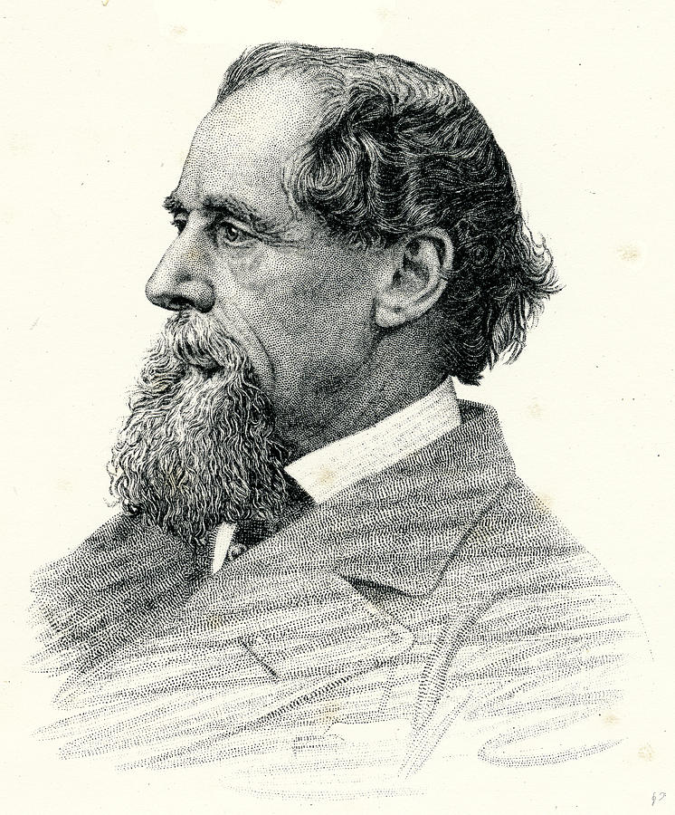 Charles Dickens Drawing Photo