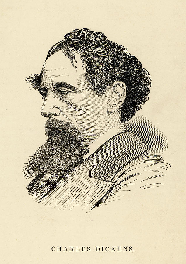 Charles Dickens Drawing Picture