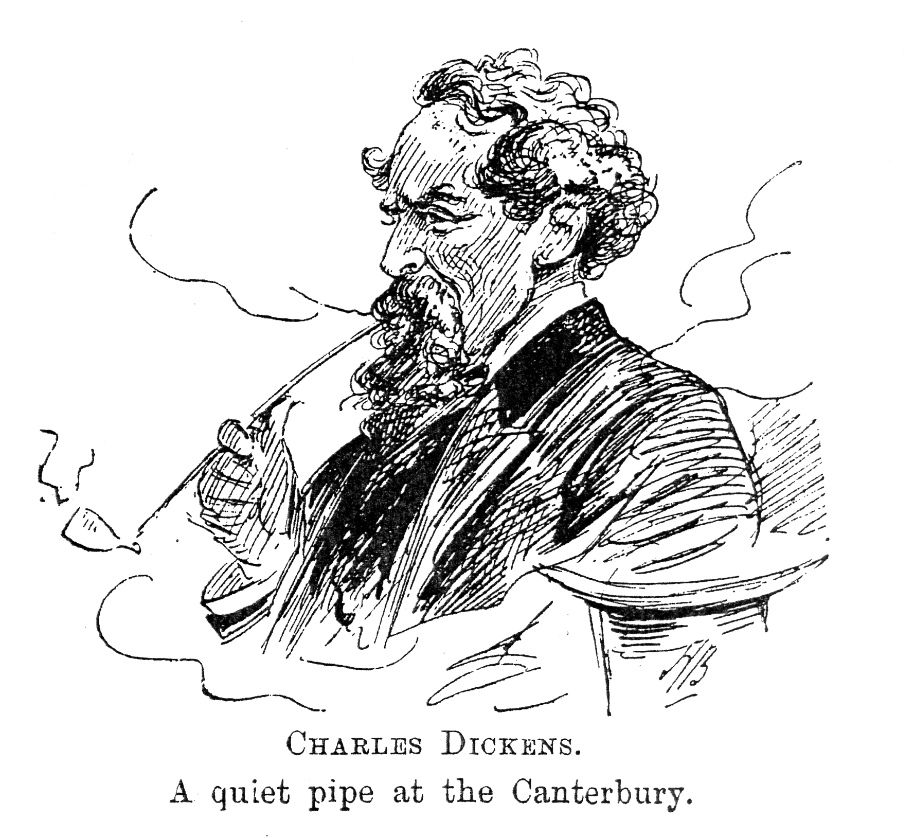 Charles Dickens Drawing