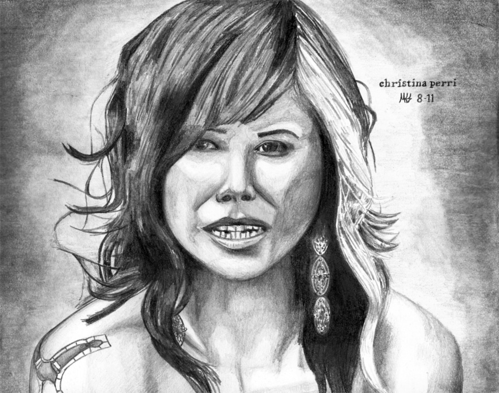 Christina Perri Drawing Realistic