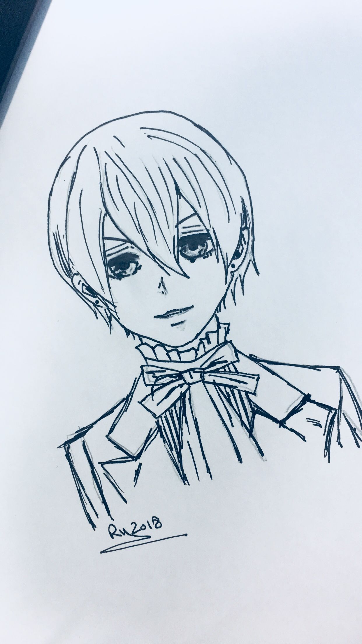 Ciel Phantomhive Art Drawing