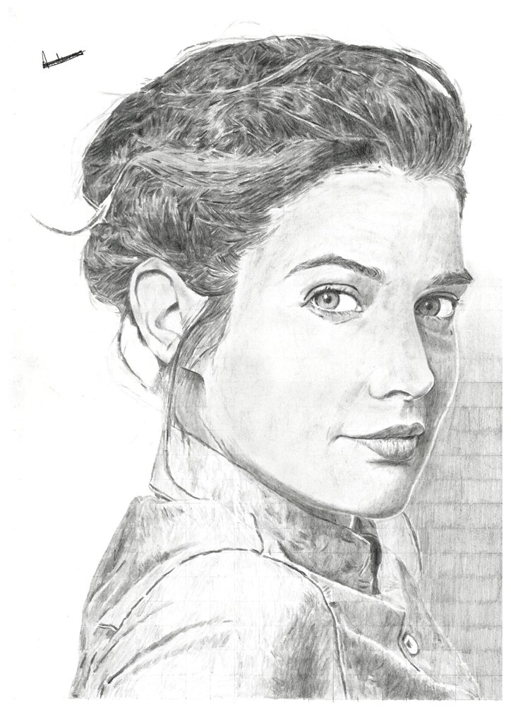 Cobie Smulders Drawing Art