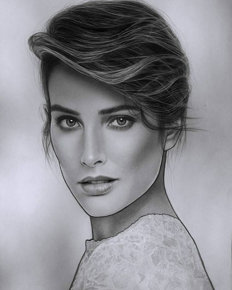 Cobie Smulders Drawing Pic