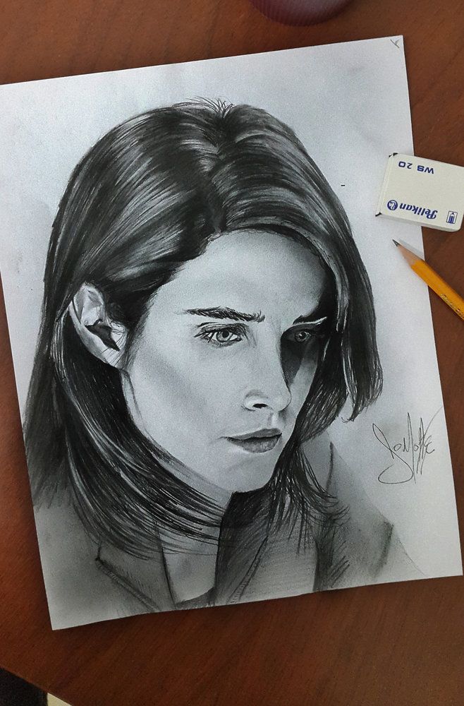 Cobie Smulders Drawing