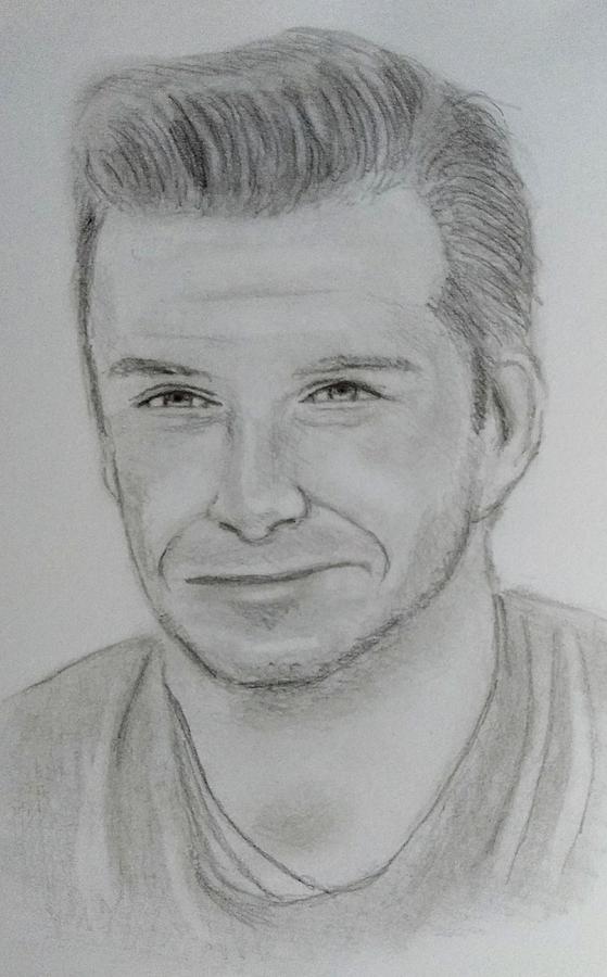 David Beckham Art Drawing