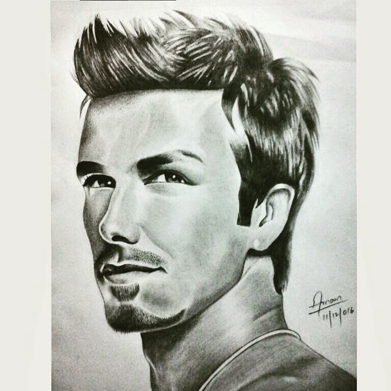 David Beckham Drawing Picture