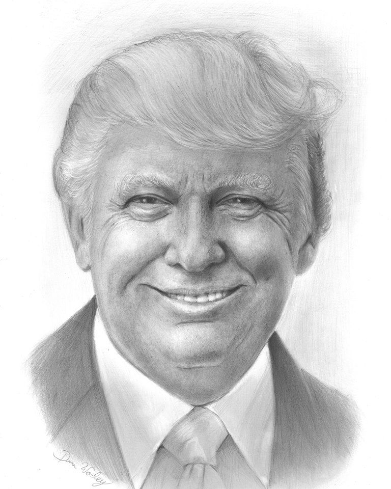 Donald Trump Art Drawing