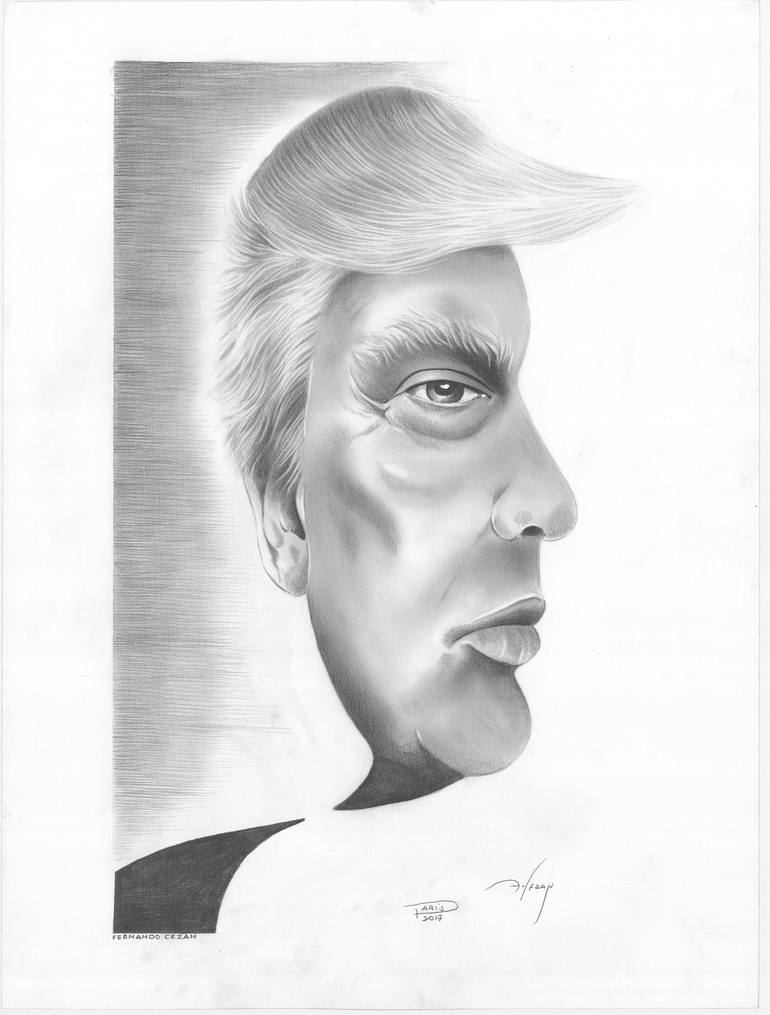 Donald Trump Drawing Beautiful Art