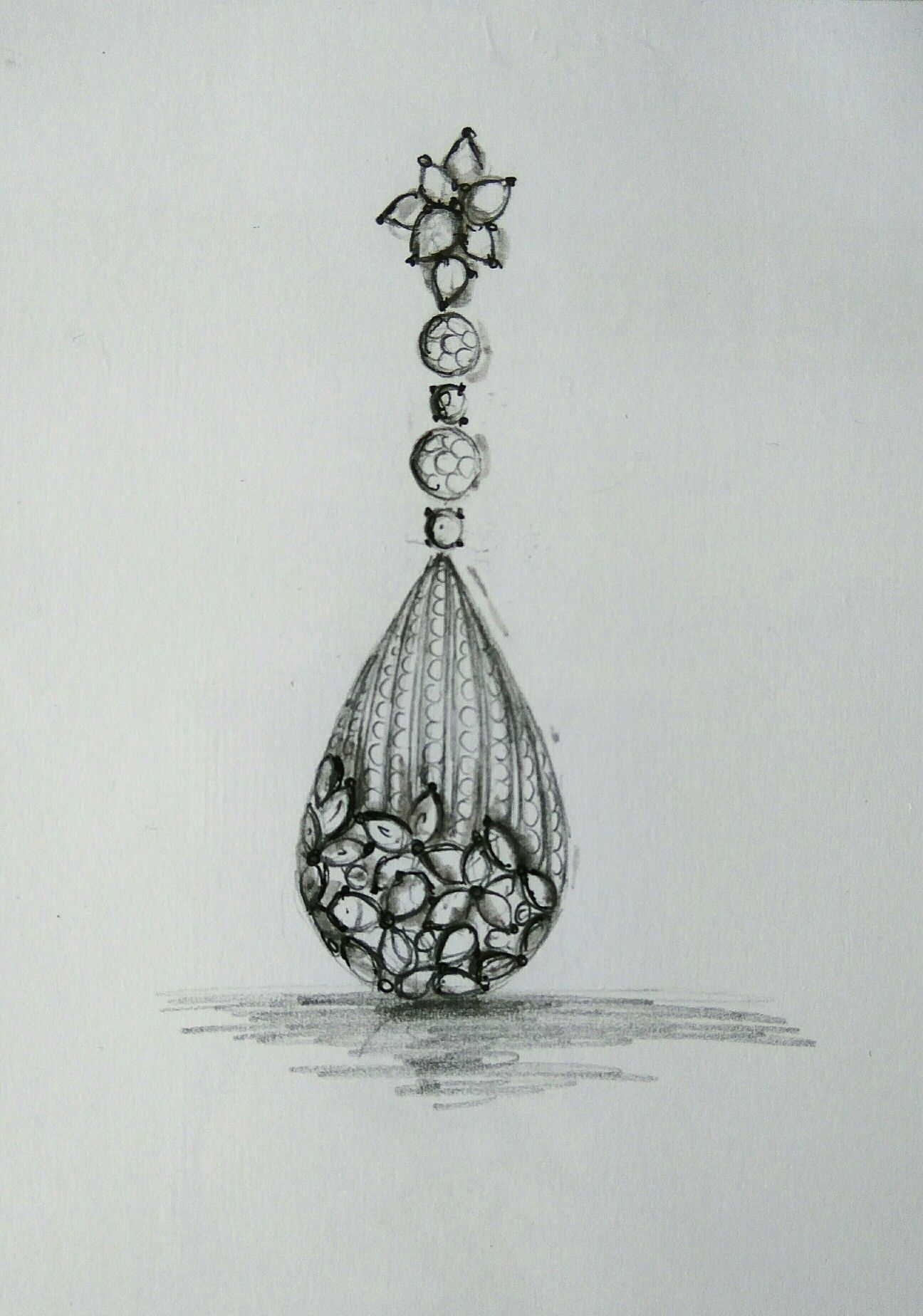 Earring Drawing Amazing