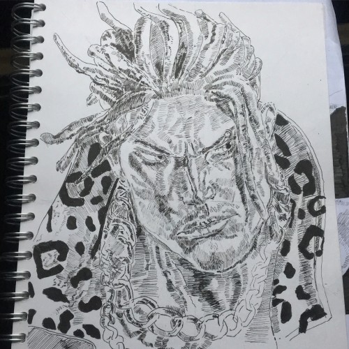 Eddy Gordo Drawing High-Quality